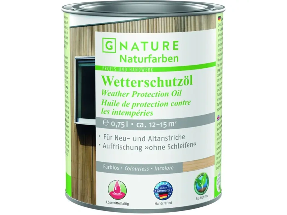 Meffert Meffert GN2801 Wetterschutzöl farblos 750 ml | Fkr Webseite | Lacke